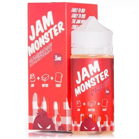 Strawberry - Jam Monster - The Geelong Vape Co.