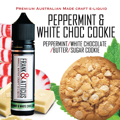 Frank & Atticus Peppermint & White Choc Cookie - The Geelong Vape Co.