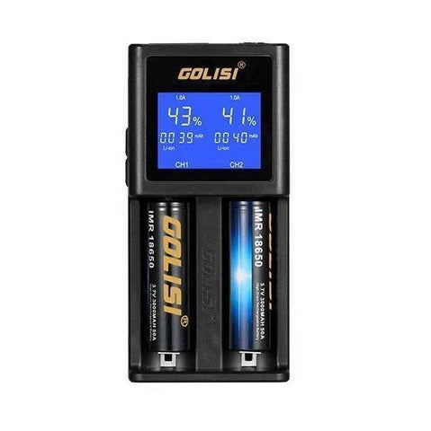 Golisi S2 2 Bay Smart charger - The Geelong Vape Co.