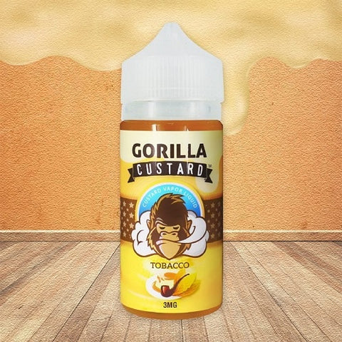 Tobacco Gorilla Custard - The Geelong Vape Co.
