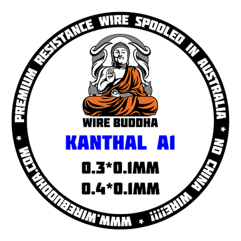 Kanthal A1 (KA1) Ribbon (USA/Europe Milled) by Wire Buddha
