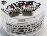 Cloud Revolution - Game Over Man! Alien Fused Clapton Coils - The Geelong Vape Co.