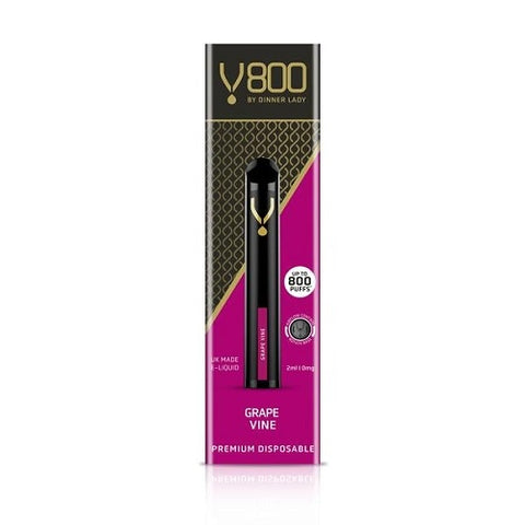 Grape Vine - Dinner Lady V800 Premium Disposable Vape Pen
