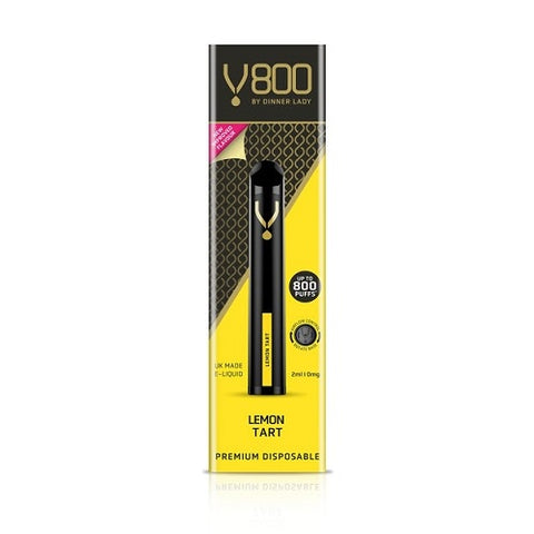 Lemon Tart - Dinner Lady V800 Premium Disposable Vape Pen