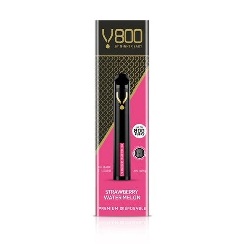 Strawberry Watermelon - Dinner Lady V800 Premium Disposable Vape Pen