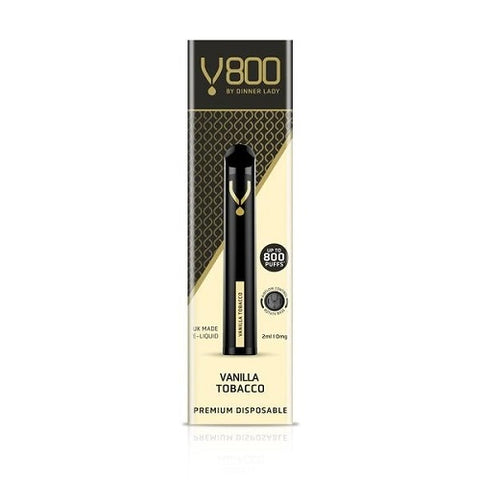 Vanilla Tobacco - Dinner Lady V800 Premium Disposable Vape Pen
