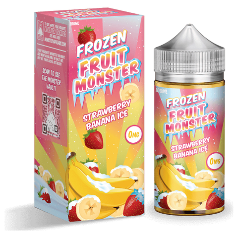 Strawberry Banana ICE - Frozen Fruit Monster