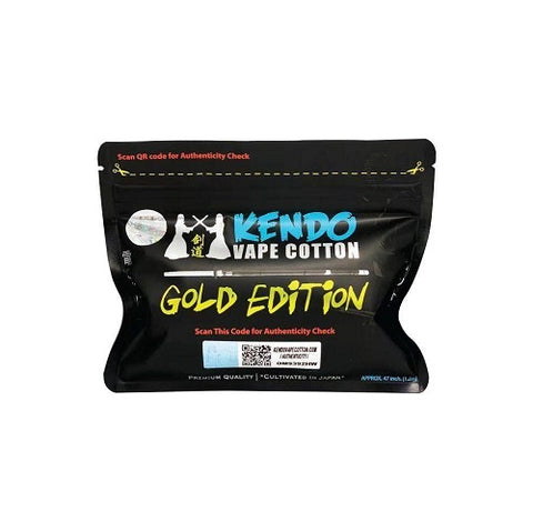 Kendo Organic Cotton Gold Edition - The Geelong Vape Co.