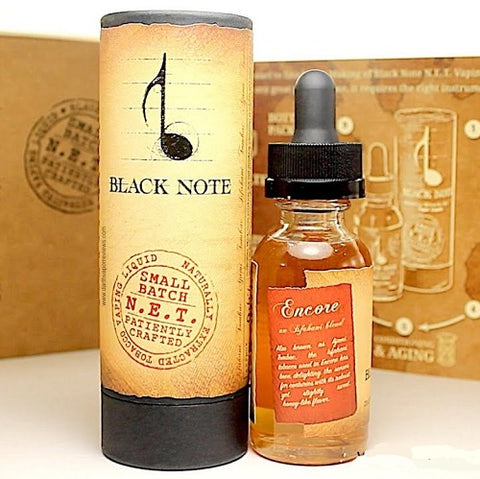 Black Note ENCORE Small Batch Tobacco - The Geelong Vape Co.