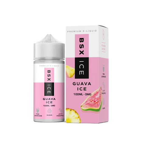 Guava Ice (Pink Lemonade, Pineapple and Guava) by BSX Ice