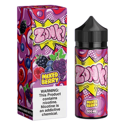 Zonk by Juice Man Mixed Berry - The Geelong Vape Co.