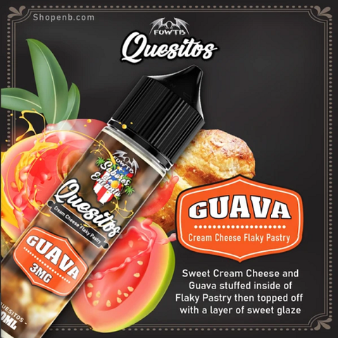 Guava Cream Cheese Flaky Pastry - Sabores Quesitos
