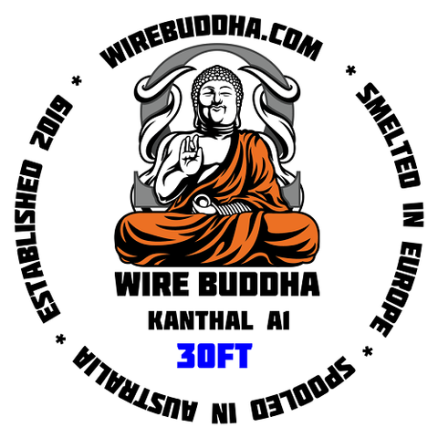 Kanthal A1 (KA1) 30FT (USA/Europe Milled) by Wire Buddha - The Geelong Vape Co.