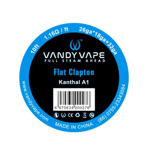 Vandy Vape Flat Clapton Kanthal A1 Wire - The Geelong Vape Co.