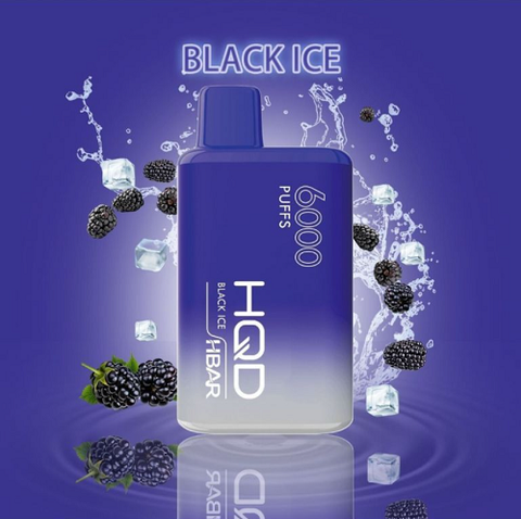 HQD HBAR 6000 Puff Black Ice 0mg