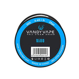 Vandy Vape Ni80 Round Wire - The Geelong Vape Co.